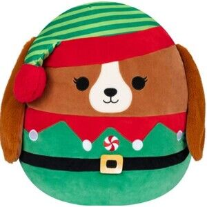 CVS Exclusive Darcy Christmas Elf Dog Squishmallow 16 Inch BNWT 2022